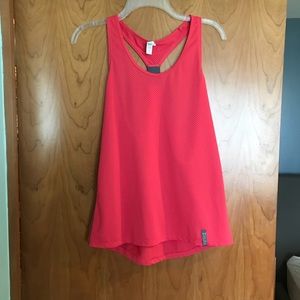 Coral Under Armour Workout Shirt